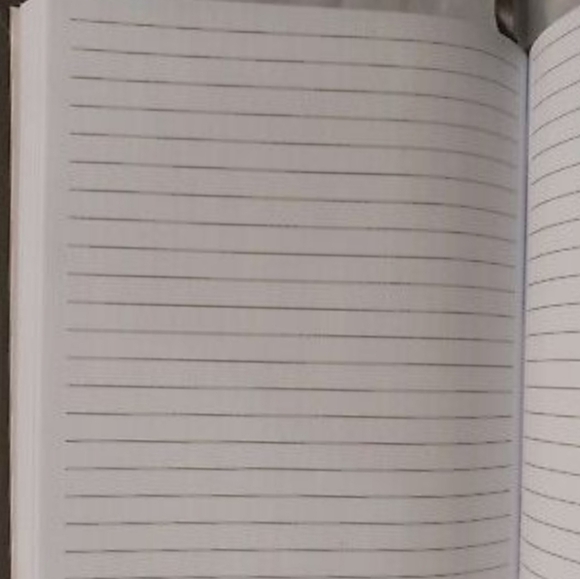 Gartner Studios Cream Gray Gold Bookcloth Journal 2 Piece Gift Set NWT - Picture 9 of 10